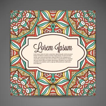 Card or invitation Stock Illustration
