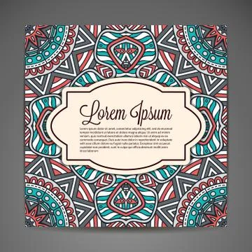 Card or invitation Stock Illustration