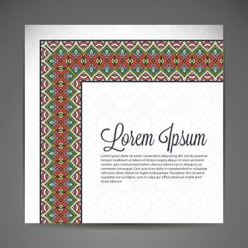 Card or invitation Stock Illustration