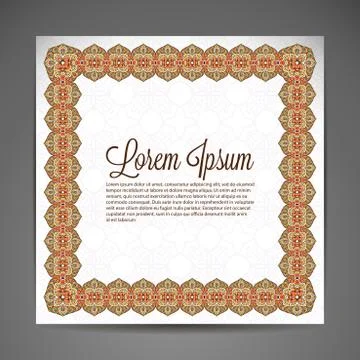 Card or invitation Stock Illustration
