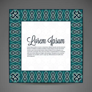 Card or invitation Stock Illustration