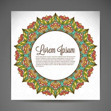 Card or invitation Stock Illustration