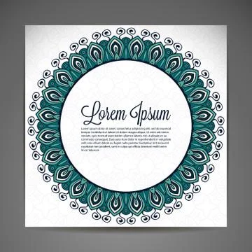 Card or invitation Stock Illustration
