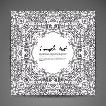 Card or invitation Stock Illustration