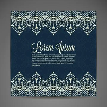 Card or invitation Stock Illustration