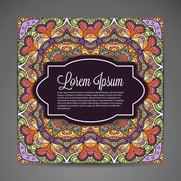 Card or invitation Stock Illustration