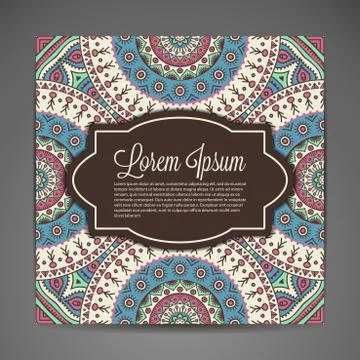 Card or invitation Stock Illustration