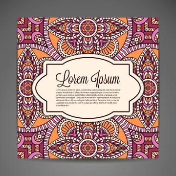 Card or invitation Stock Illustration