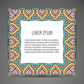 Card or invitation Stock Illustration
