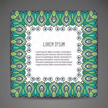 Card or invitation Stock Illustration