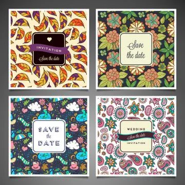 Card or invitation Stock Illustration