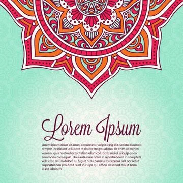 Card or invitation Stock Illustration