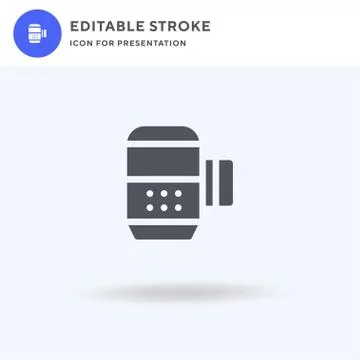 Card Payment icon vector, filled flat sign, solid pictogram isolated on white 库存插图