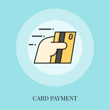 Card Payment Stock Illustration