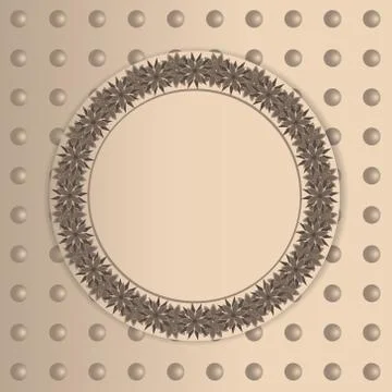 Card with a place for the text Stock Illustration