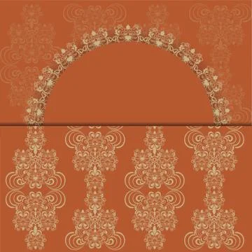 Card with a place for the text Stock Illustration