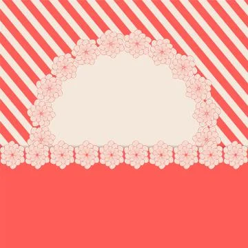 Card with a place for the text Stock Illustration