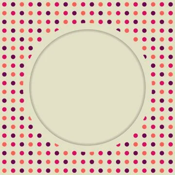 Card with a place for the text Stock Illustration