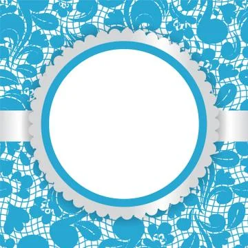 Card with a place for the text Stock Illustration