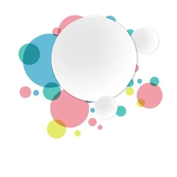 Card with a place for the text Illustrazione stock