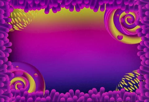 Card purple Stock Illustration