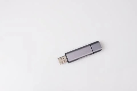 Card reader for memory card isolated Stock Photos