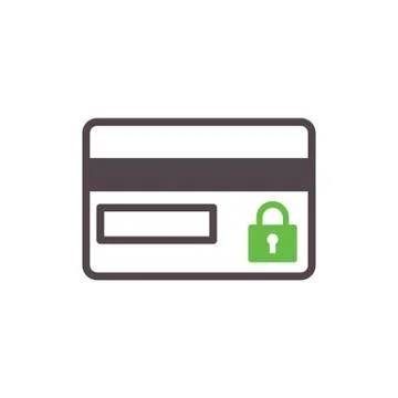 Card security code concept Stockillustratie