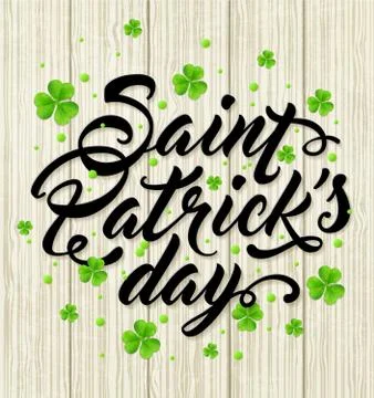 Card for St. Patrick's Day Stock Illustration