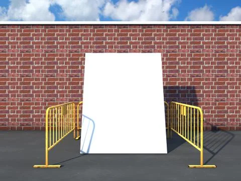 Card on street Stock Illustration