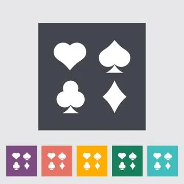 Card suit Stock Illustration