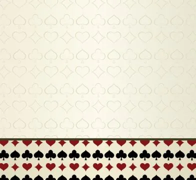 Card suits 스톡 일러스트