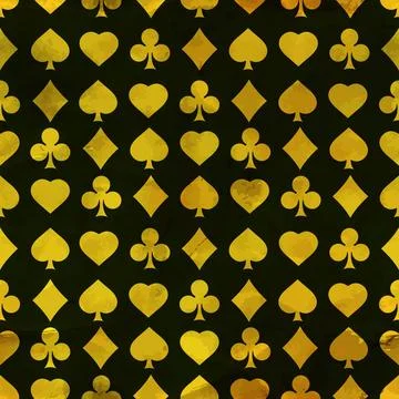 Card suits. Seamless pattern. Card suits. Seamless abstract background. Ab... Stock Photos