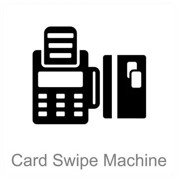 Card Swipe Machine Stock Illustration