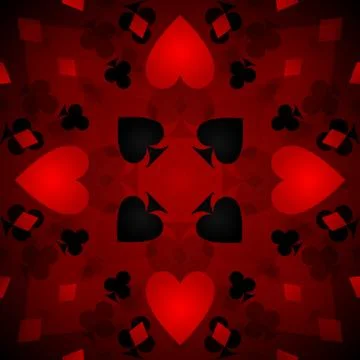 Card symbol background Stock Illustration