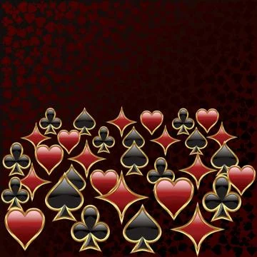 Card symbols Stock Illustration