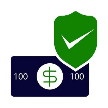 Card, tick, secure, security credit card icon Stock Illustration
