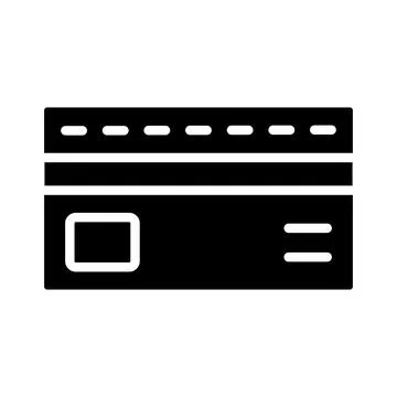 Card Vector Icon Design Illustration Stock Illustration