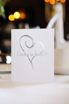 Card wedding Stock Photos