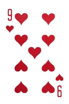 Card on white background macro Stock Photos
