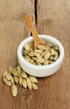 Cardamom spice Stock Photos