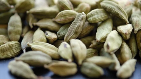 Cardamom  Spices Stock Footage 101360404