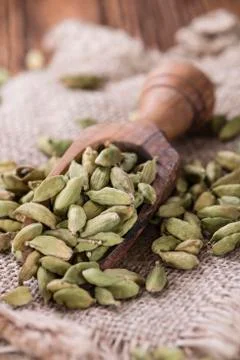 Cardamon Seeds Stock Photos