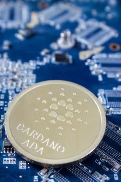 Cardano coin Stock Photos