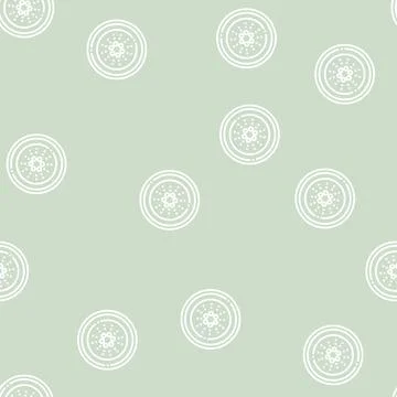 Cardano cryptocurrency line seamless pattern Stock Illustration