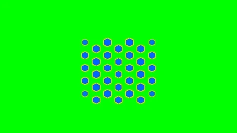 Cardano cryptocurrency logo displayed on a bright neon green background scree Stock Footage 340265028