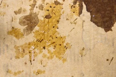 Cardbaord with splatter pattern Foto stock