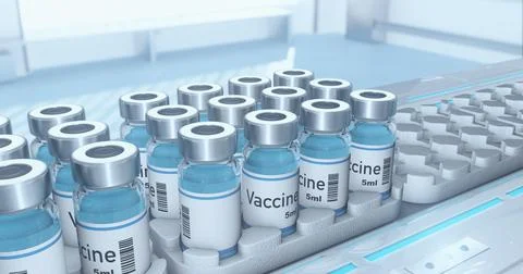 Cardboard automatic factory packaging machine Stock Illustration