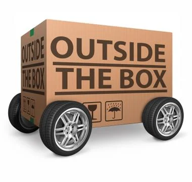Cardboard box blank 스톡 사진