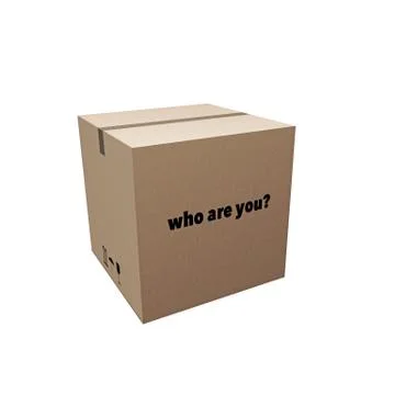 Cardboard box Stock Illustration