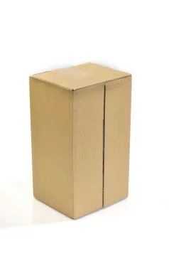 Cardboard box, packaging for a parcel Foto stock